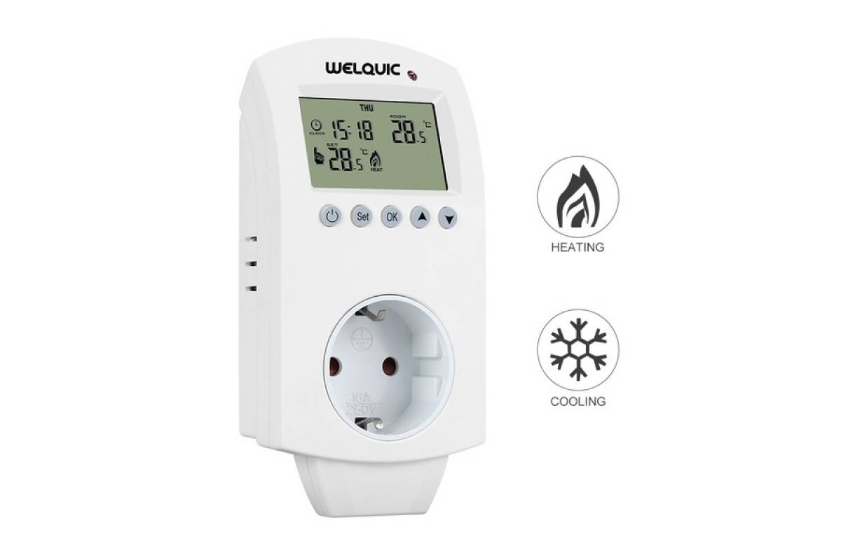 Temperaturregler mit Lufttemperatursensor: Typen und Preise