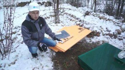 Erhaltung der Klärgrube und die Regeln für ihren Betrieb im Winter