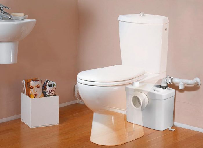 Toilettenmühlenpumpe: Gerät, Funktionsprinzip und Installationsregeln