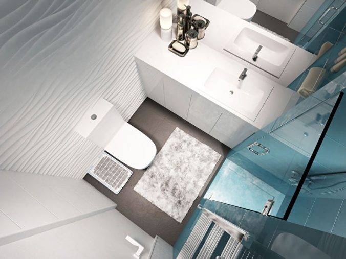 7 Ideen, um ein kleines Badezimmer komfortabel und schön zu gestalten