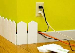 7 måder at lægge strømkabler og forlængerledninger pænt på
