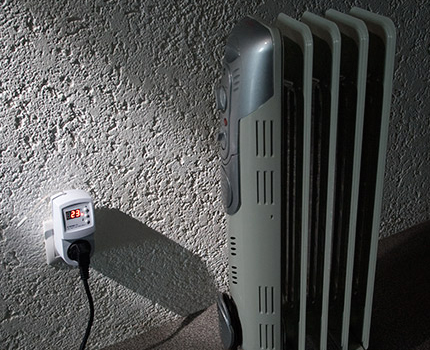 Thermostat für eine Heizung: Anschließen eines Thermostats an eine Steckdose eines Haushaltsgeräts, Diagramm zum Anschließen eines Thermostats mit einem Lufttemperatursensor