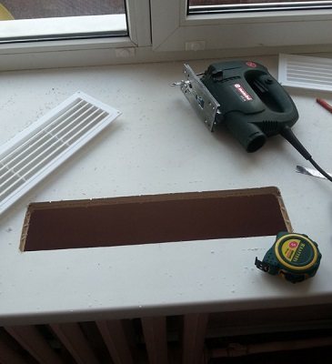 Belüftung in der Fensterbank: Methoden und detaillierte Anweisungen zur Anordnung der Belüftung der Fensterbank