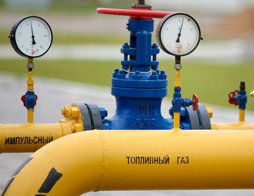 Steuerrohr an einer Gasleitung - alles über die Gasversorgung