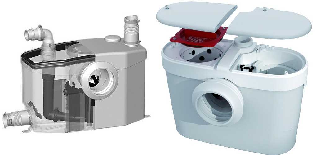 Toilettenmühlenpumpe: Zweck, Typen, Installationstechnik