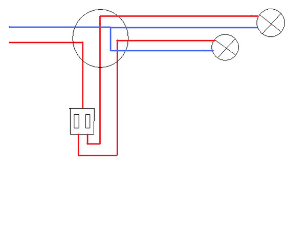 Sådan tilsluttes en dobbelt lysafbryder på to lys - instruktion med diagram