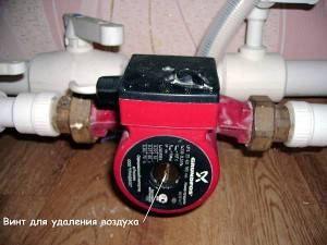 Installation af en pumpe til opvarmning: hvordan man installerer pumpeudstyr korrekt