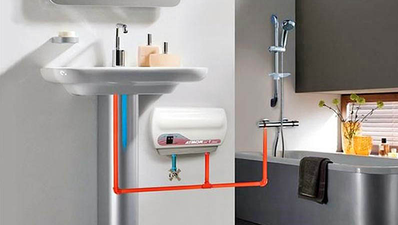 Installation eines Warmwasserbereiters zum Selbermachen in wenigen Stunden