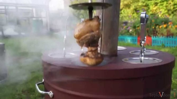 Hvordan man laver et komfur fra en 200-liters tønde med deres egne hænder