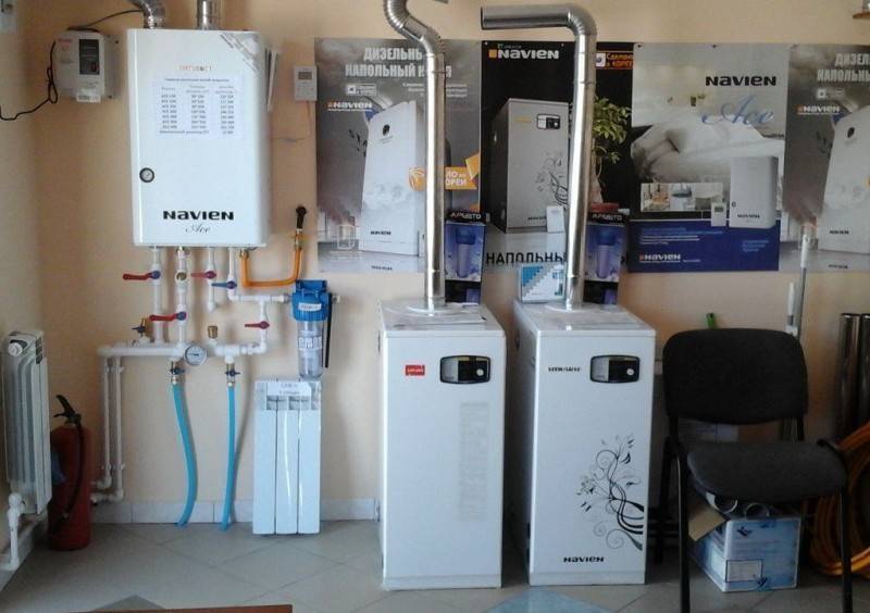 Gaskessel Navien: eine Übersicht über Heizgeräte