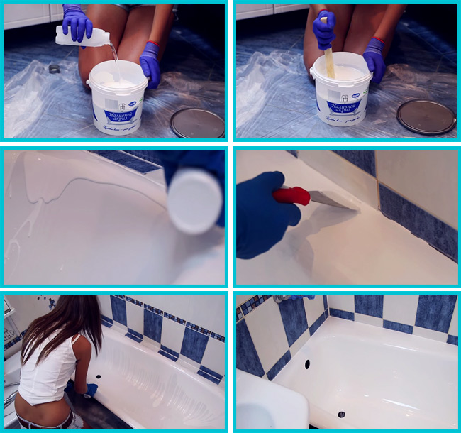 Wie und wie man ein Badezimmer zu Hause malt Arten von Farben und Malmethoden zu Hause Video