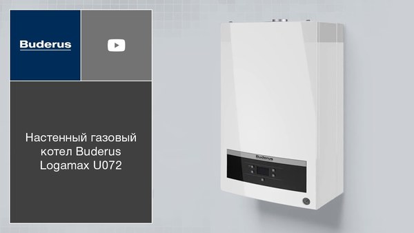 Oversigt over dobbeltkreds gaskedler Buderus 24 kW