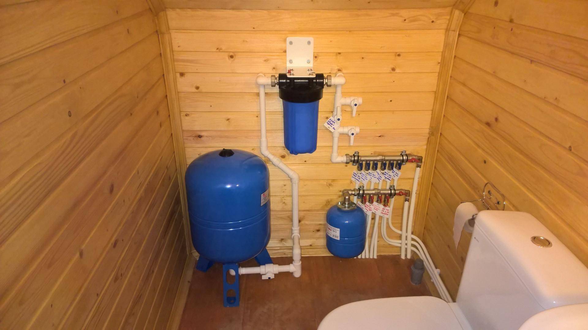 Do-it-yourself-Installation in einem privaten Landhaus: Gerät, Verlegung und Installation