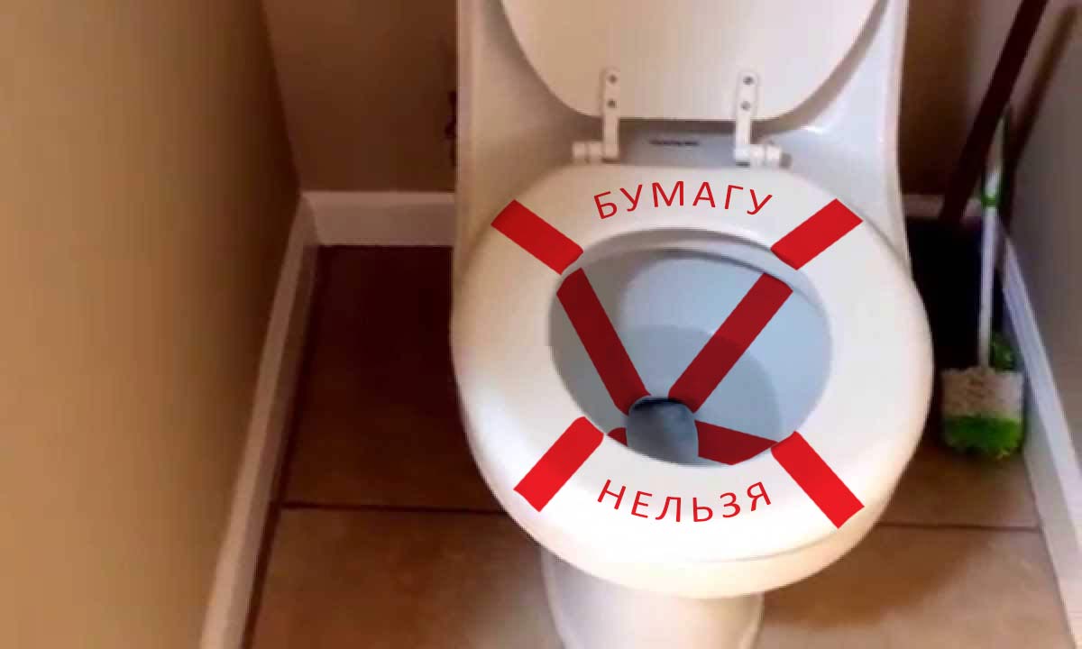 Was darf und was nicht die Toilette runtergespült werden. -Zewa