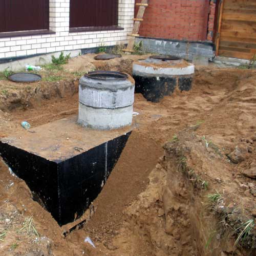 Installation von Abwasserbrunnen: Installation und Normen. 5 Stufen