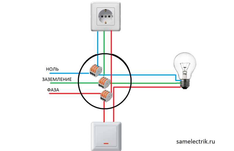 Sådan tilsluttes en pære via en switch: ledningsdiagrammer og ledningsvejledninger