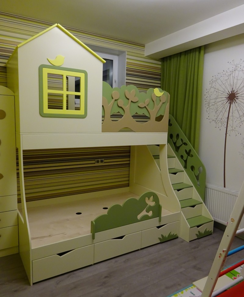 DIY Etagenbett aus Holz: Aufbauanleitung + beste Fotoideen