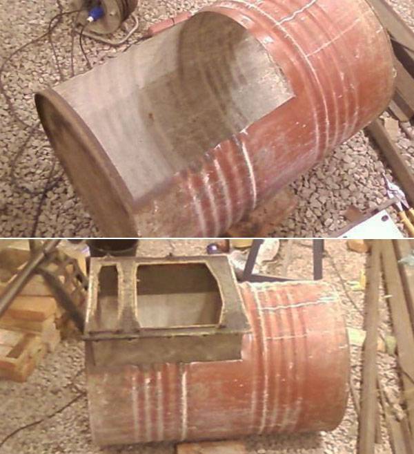 Wie man mit eigenen Händen einen Dickbauchofen für eine Garage baut