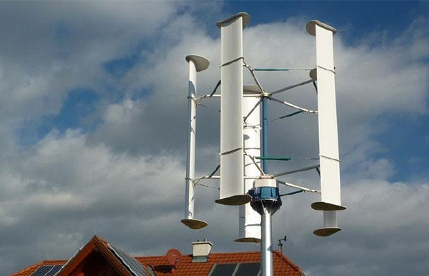 Vindenergigeneratorer til hjemmebrug