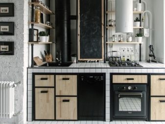 Sådan skjuler du en gaskedel i køkkenet: de bedste designmuligheder og camouflagetips
