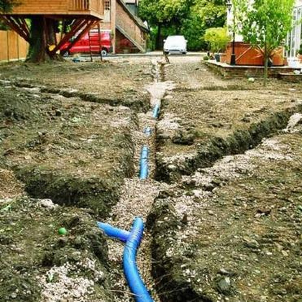 Baustellenentwässerung zum Selbermachen: kein Wasserstau!