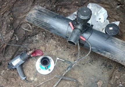 So zapfen Sie eine vorhandene Druckwasserversorgung an