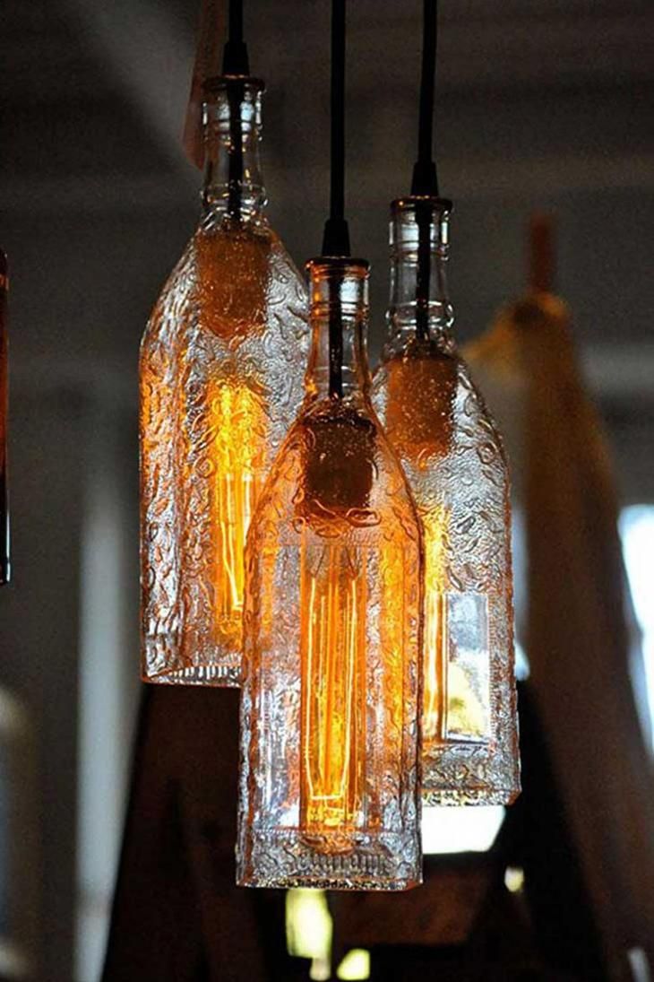 DIY-Kronleuchter in der Küche (70 Fotos): Wie man Fäden macht, Ideen
