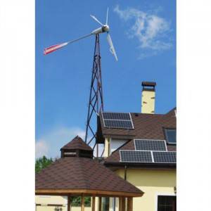 Vi vælger og installerer en vindgenerator til et privat hus