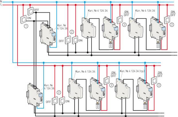 Impulsrelæ til lysstyring: Hvordan det virker, typer, mærkning og tilslutning