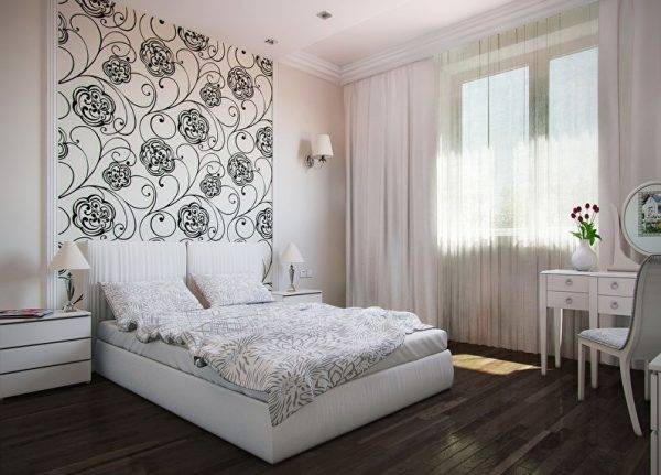 5 schöne Ideen für die Verwendung von zwei verschiedenen Tapeten in Ihrem Schlafzimmer