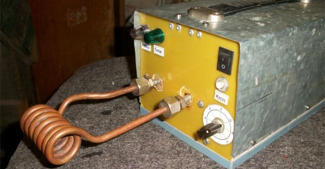 Wie man einen Induktionswarmwasserbereiter mit eigenen Händen herstellt