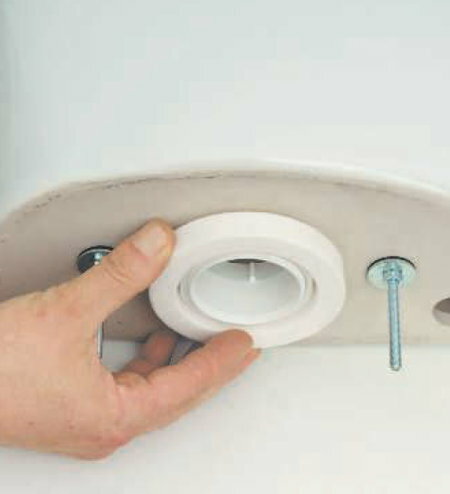 Dichtung zwischen Tank und Toilette: Typen, Zweck, Installationsmerkmale