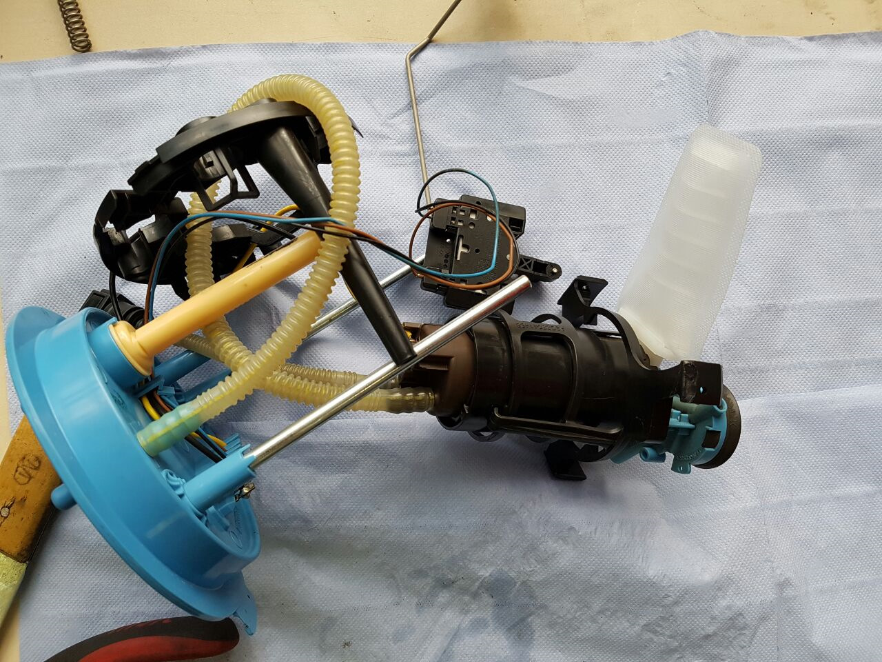 Reparatur von grundfos-Pumpen - Do-it-yourself-Demontage und -Reparatur an