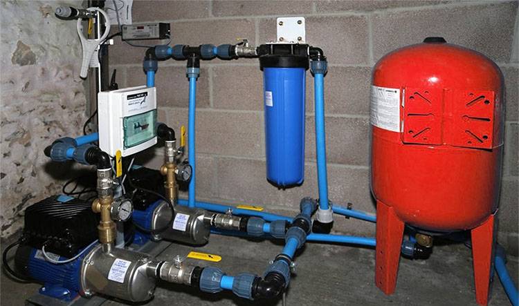 So wählen Sie einen Hydrospeicher für ein Wasserversorgungssystem aus