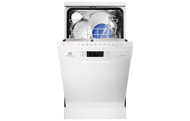 Oversigt over Electrolux ESF9423LMW opvaskemaskinen: et sæt nødvendige muligheder til en overkommelig pris