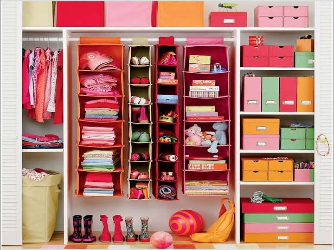 Wie man Sachen in den Schrank räumt: 115 Fotos und Empfehlungen, wie man den Schrank aufräumt