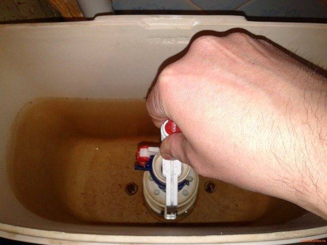 Toilettenschwimmer: Wie das Ventil funktioniert, wie man es ersetzt