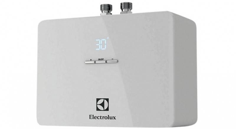 Oversigt over gennemstrømningsvandvarmere fra Electrolux