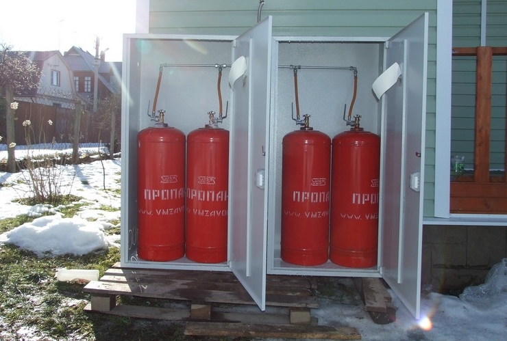 Gasforbrug til opvarmning af et hus på 200 m²: bestemmelse af omkostninger ved brug af hoved- og flaskebrændstof