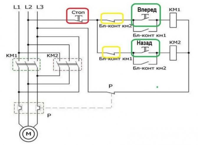 380-V-Schütz-Anschlussdiagramm