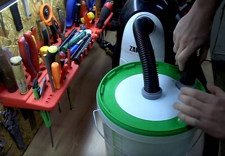 Hvordan man laver en cyklon til støvsuger med sine hænder: enhed + detaljerede monteringsvejledninger