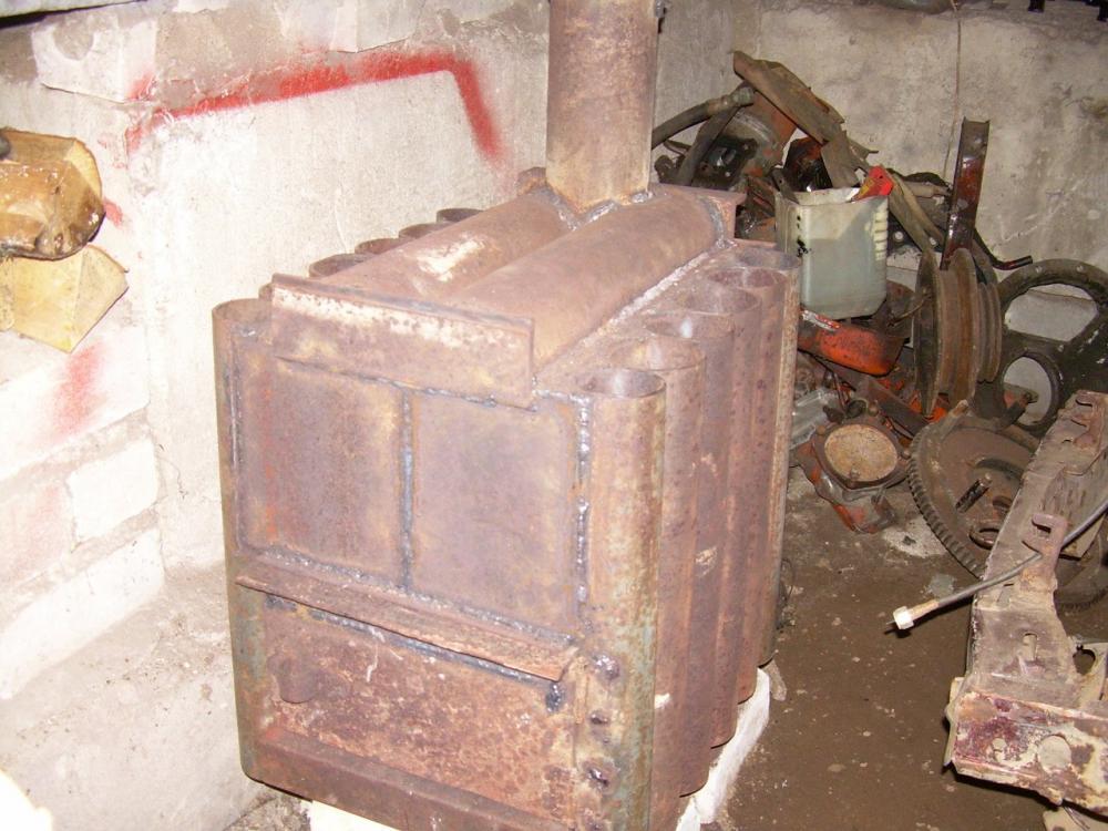 Selbstgemachte Garagenöfen aus Metall: 40 Ideen mit Zeichnungen