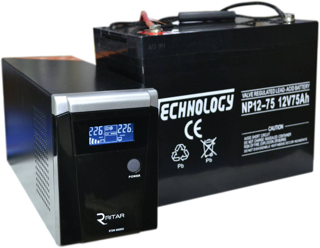 USV für Heizkessel mit externem Batterieanschluss: Auswahlregeln