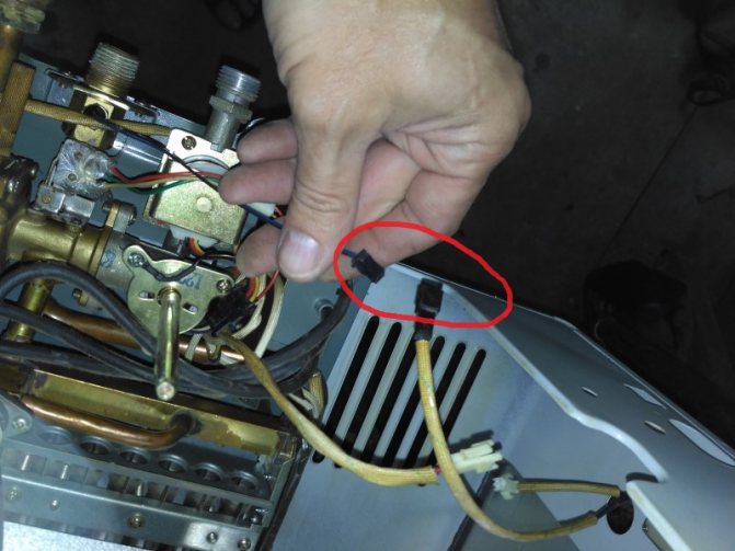 Die Gassäule zündet nicht. DIY-Reparatur.