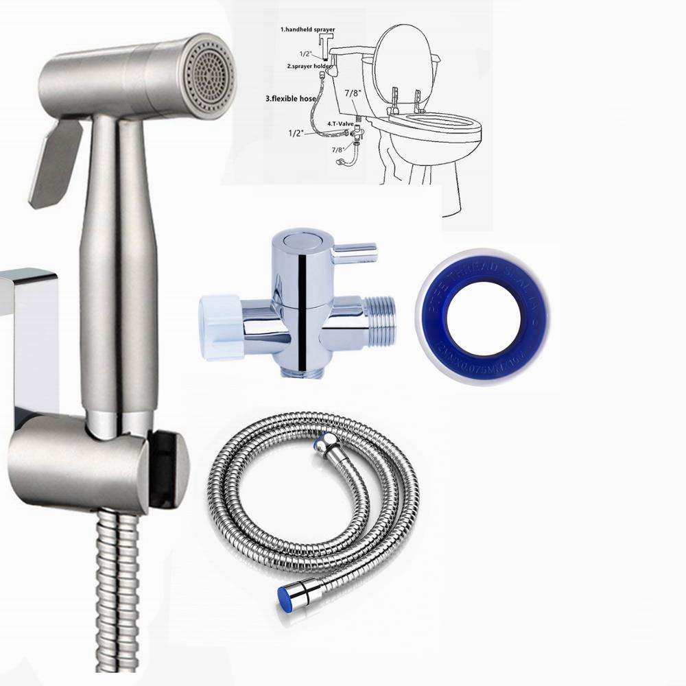 Hygienedusche fürs WC: Ausführungs- und Einbaumöglichkeiten