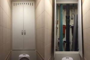 Kami membuat kotak untuk pipa di kamar mandi: petunjuk pemasangan langkah demi langkah