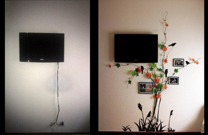 Wie kann man einen Fernseher ohne Halterung mit eigenen Händen an die Wand hängen? Möglichkeiten, den LCD-Fernseher an der Wand zu montieren, Diagramme