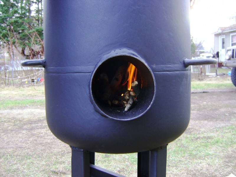 Sådan laver du en brændeovn af en 200-liters tønde med dine egne hænder