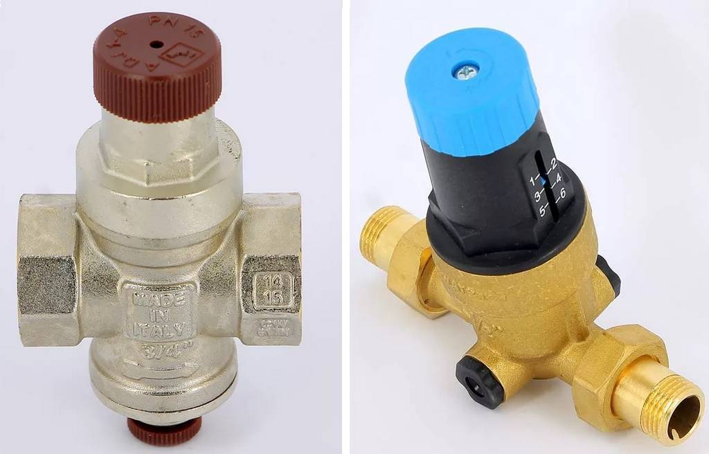 Wie stellt man den Wasserdruckminderer ein?