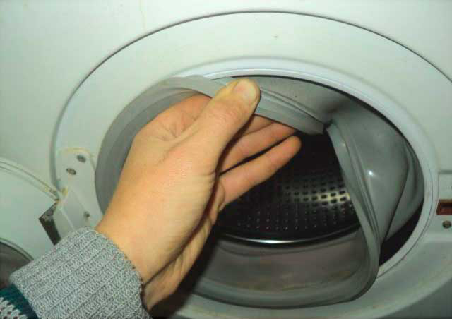 Ersetzen der Manschette der Luke der Waschmaschine (Gummi) - Reparatur zum Selbermachen